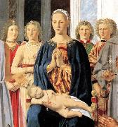 Piero della Francesca Madonna and Child with Saints Montefeltro Altarpiece China oil painting reproduction